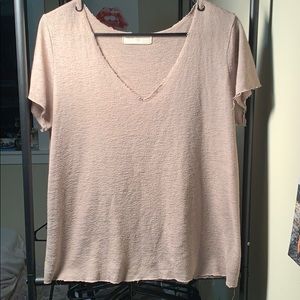 Urban Outfitters Project Social V-Neck Tee